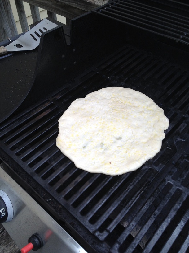 Pizza-Dough-On-Grill