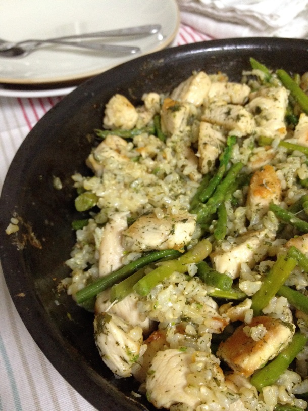 Dilled-Chicken-And-Asparagus-Healthy-Gluten-Free-30-Minute-Meal-3